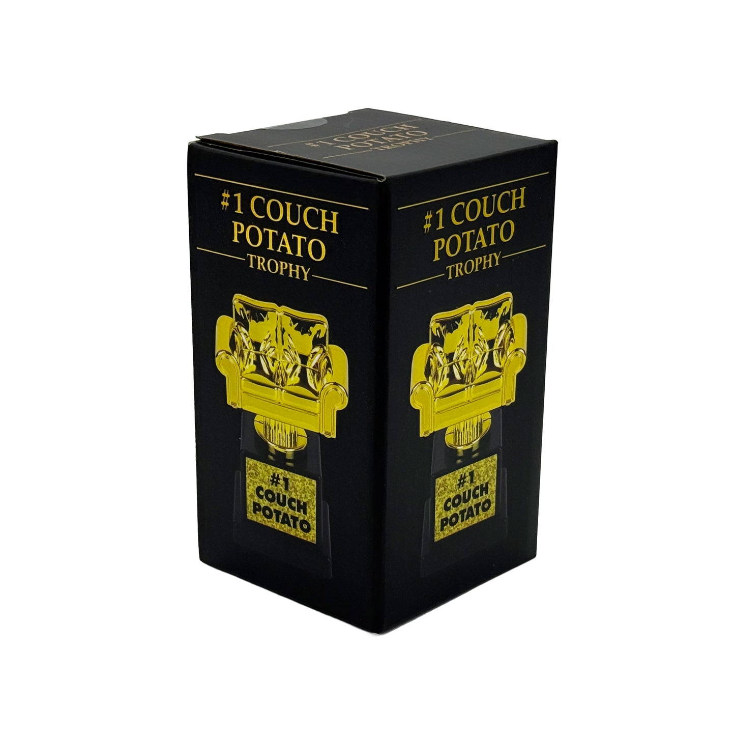 #1 Couch Potato Trophy - Novelty Gag Award