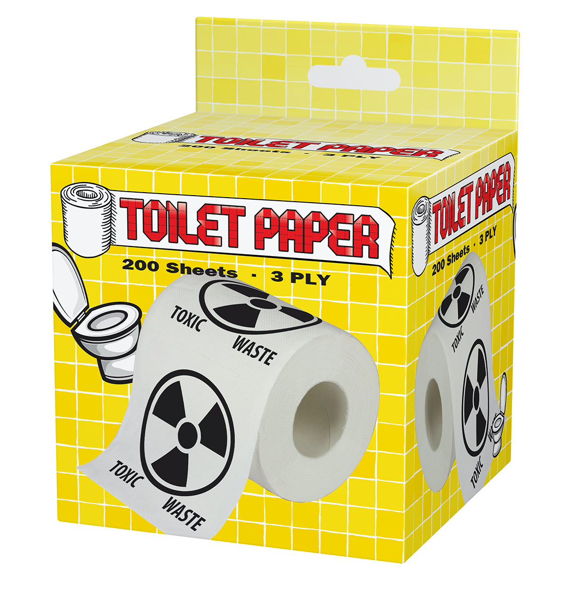 Novelty Toilet Paper - Toxic Waste - Gift and Stocking Stuffer