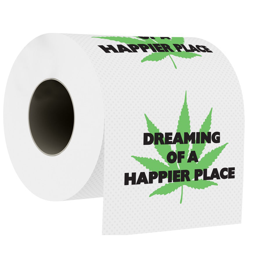 Novelty Toilet Paper - Dreaming of a Happier Place - Gift and Stocking Stuffer