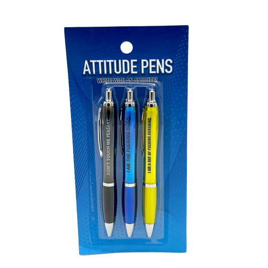 Attitude Pen 3 Pack