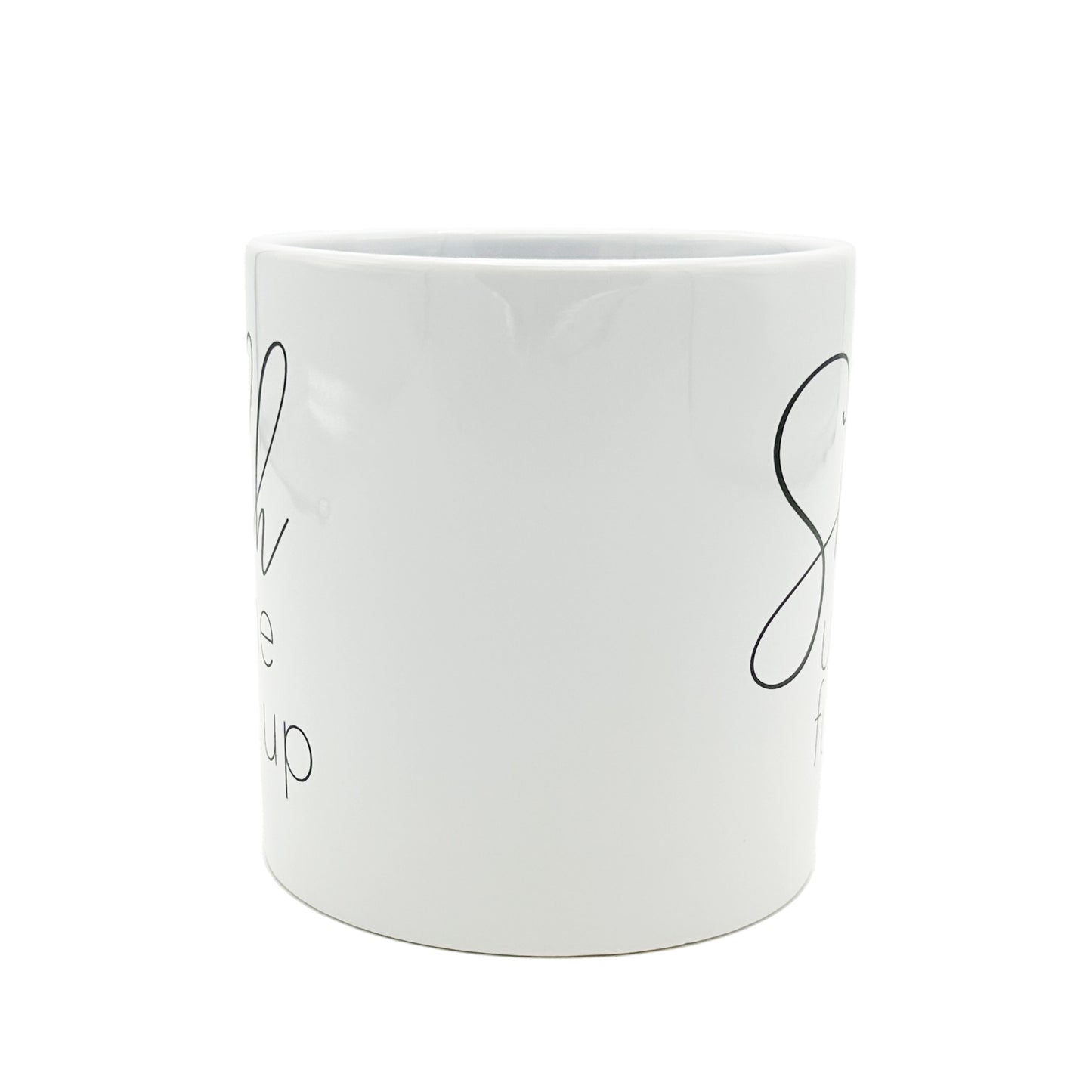 Giant 22 oz Shhhut The Fuck Up Novelty Coffee Mug