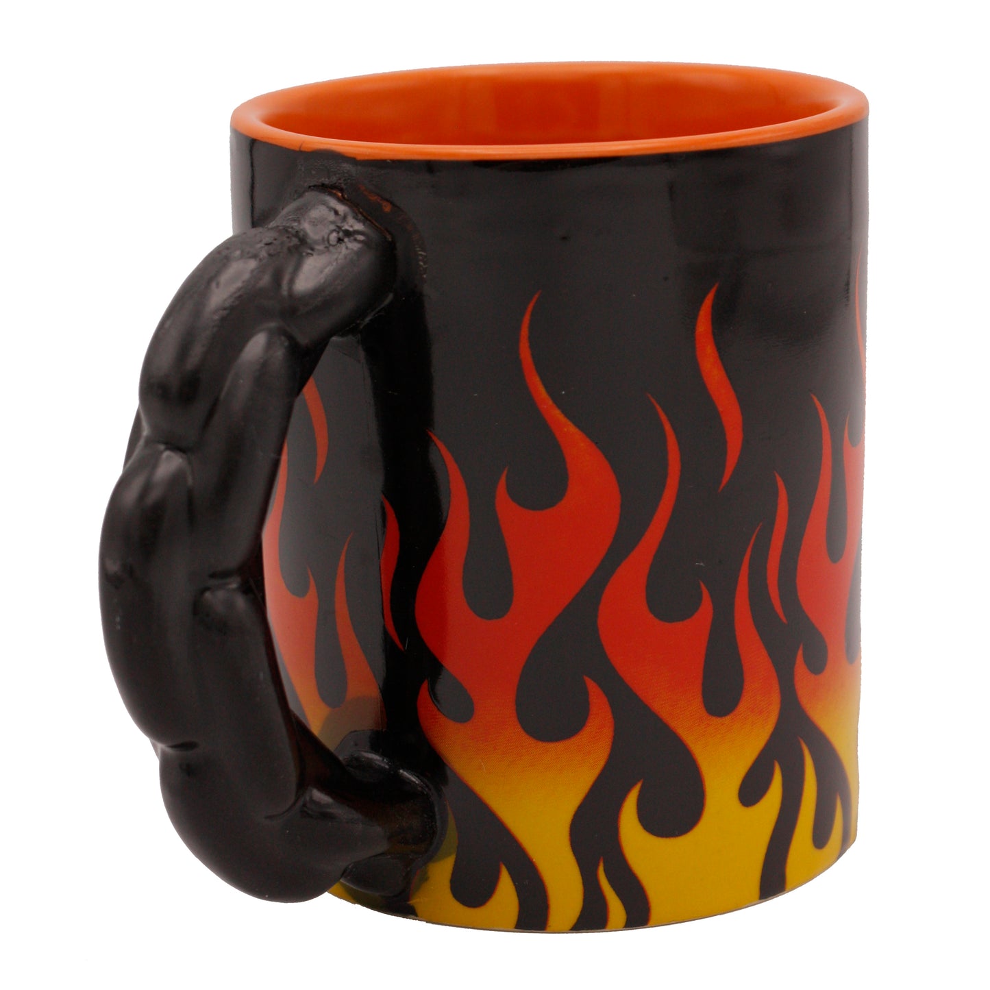 Red Flame Novelty Coffee Mug