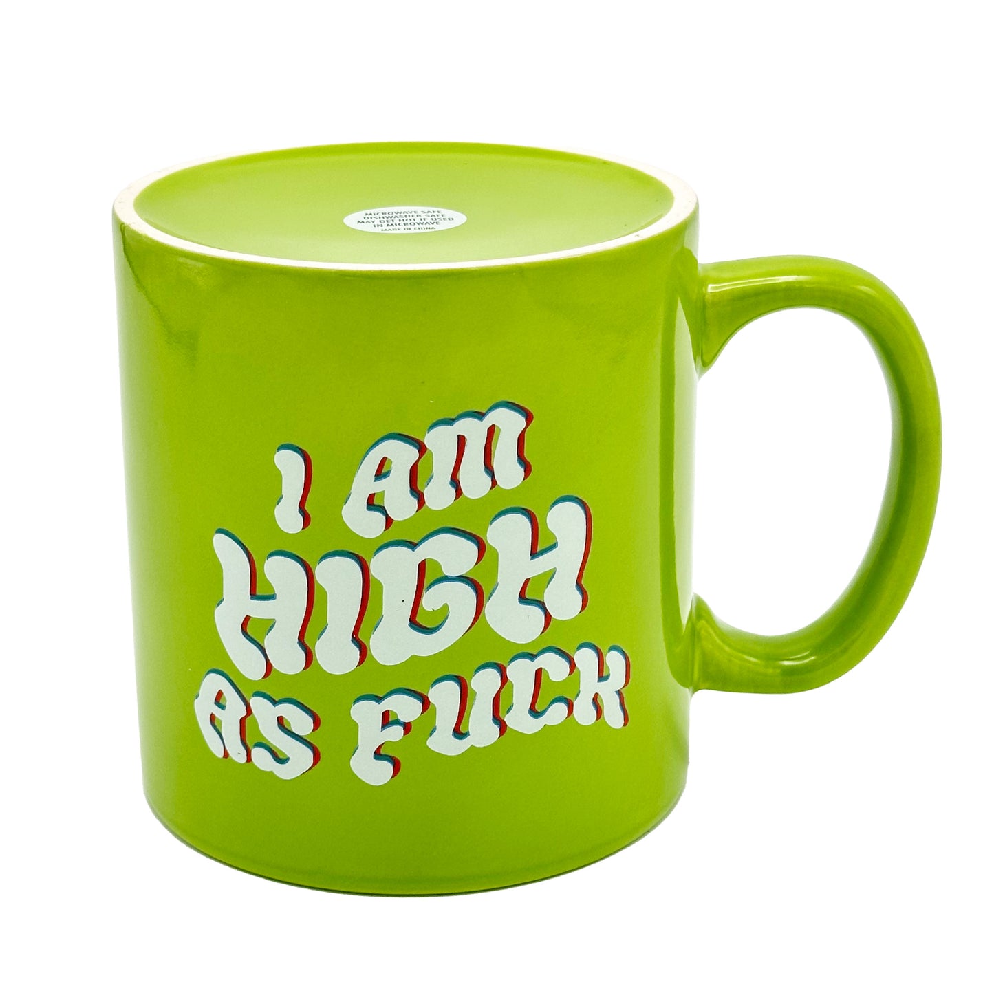 Giant 22 oz High as Fuck Novelty Coffee Mug