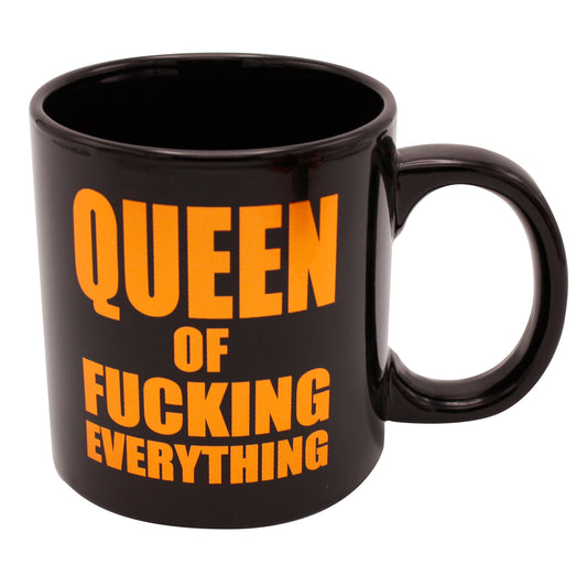 Giant Queen of Fucking Everything Foil Mug