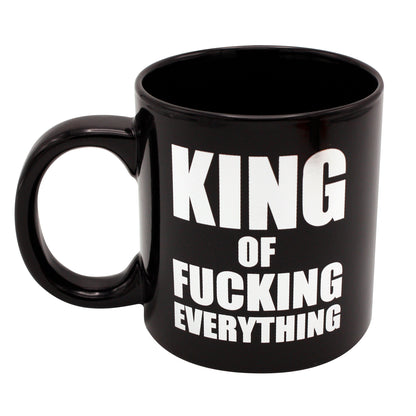 Giant King of Fucking Everything Foil Mug