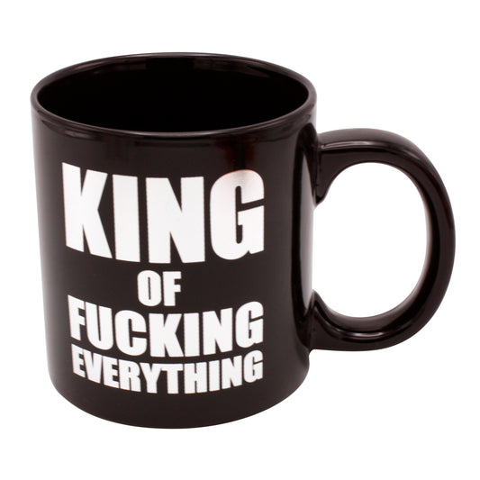 Giant King of Fucking Everything Foil Mug