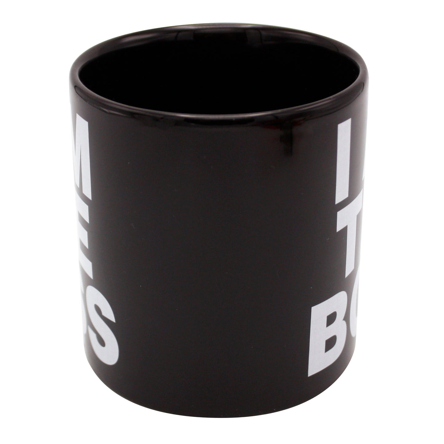 Giant 22 oz I Am The Boss Novelty Coffee Mug