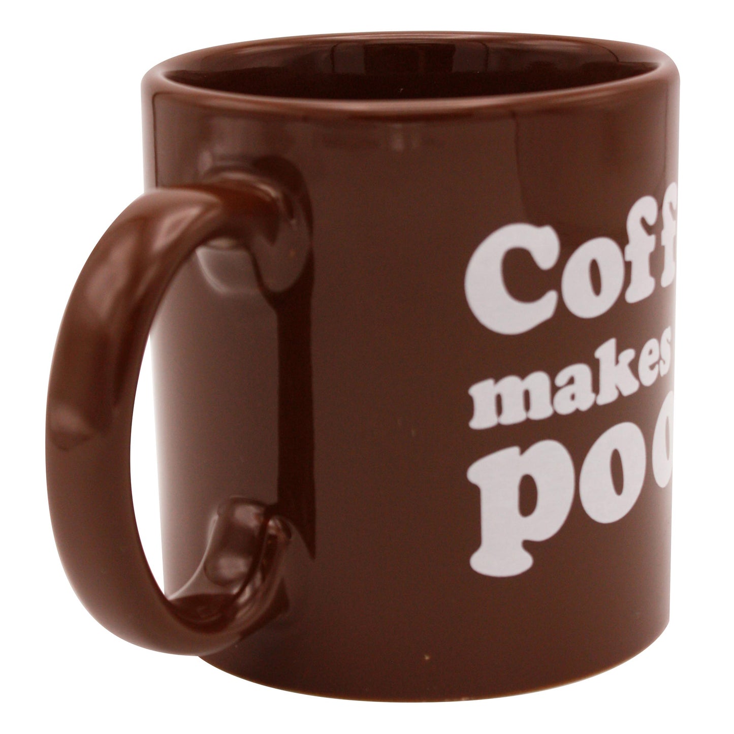 Giant 22 oz Coffee Makes Me Poop Novelty Coffee Mug