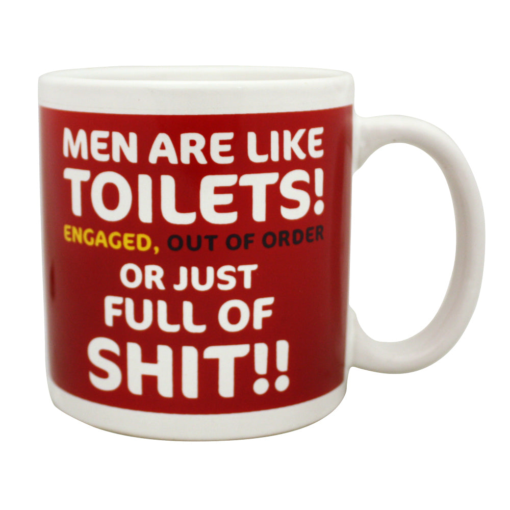 Giant 22 oz Full Of Shit Novelty Coffee Mug