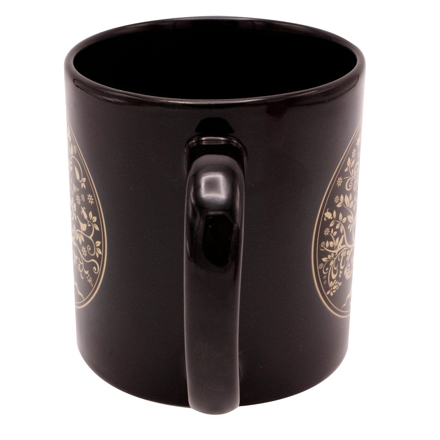 Giant 22 oz Black Tree of Life Novelty Coffee Mug