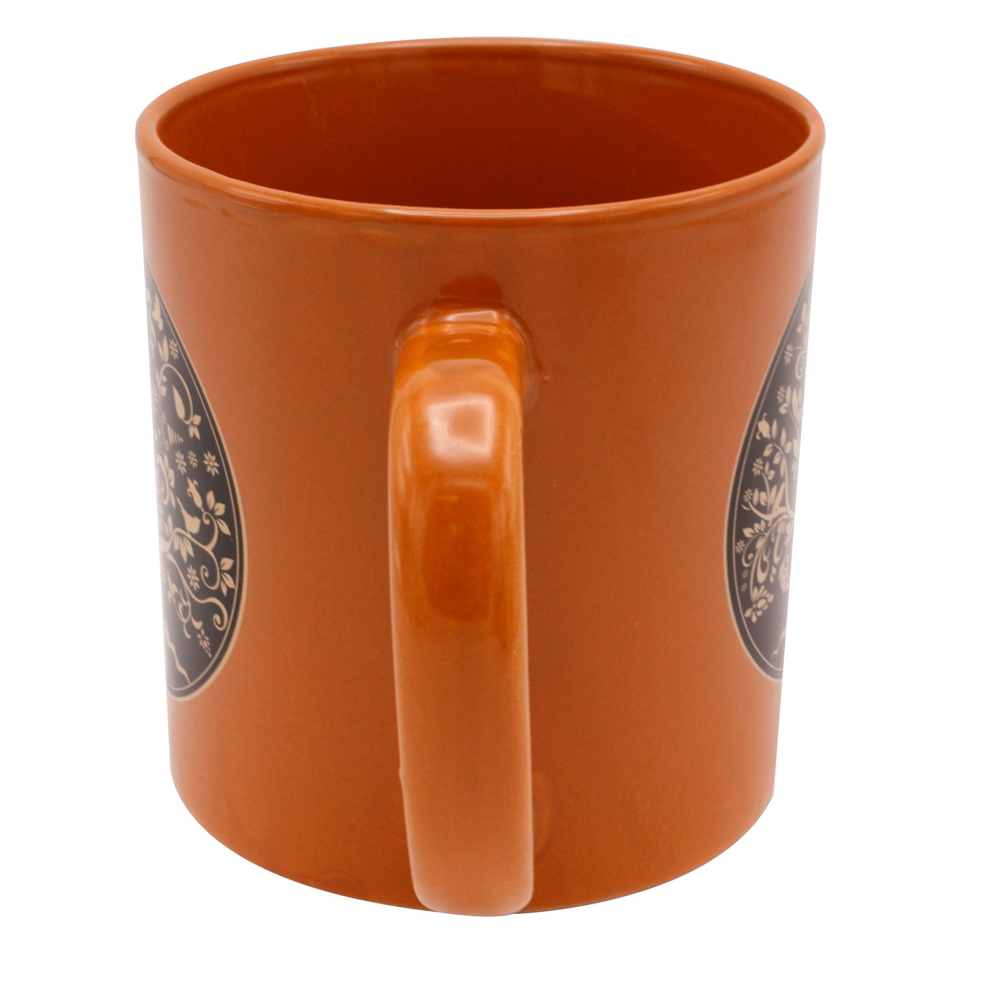 Giant 22 oz Orange Tree of Life Novelty Coffee Mug