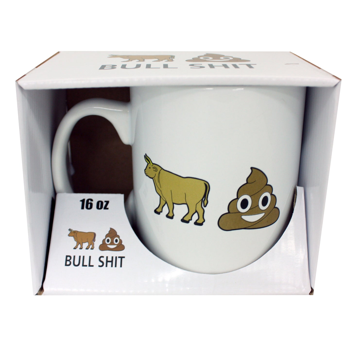 16 oz Bull Shit Novelty Coffee Mug