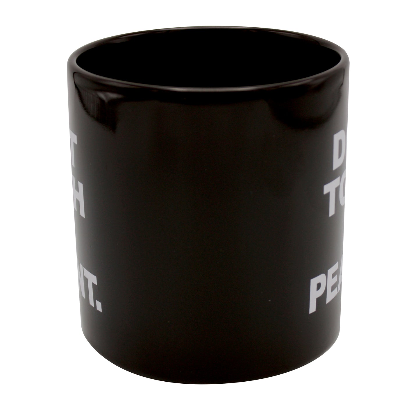 Giant 22 oz Don't Touch Me Peasant Novelty Coffee Mug