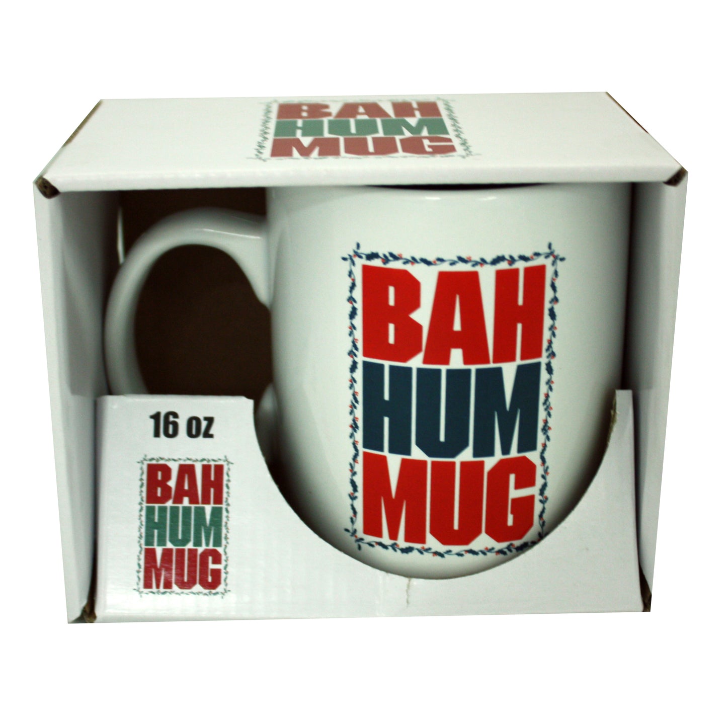 16 oz Bah Hum Novelty Coffee Mug