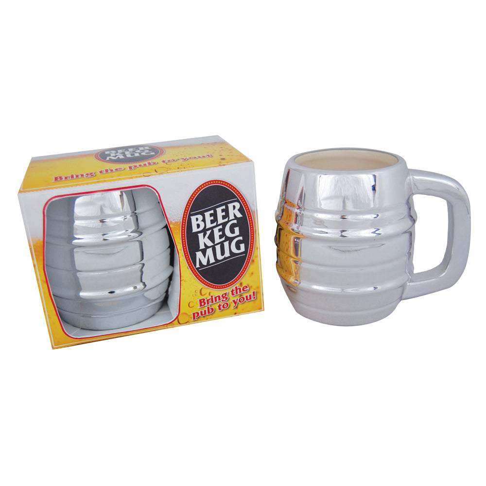Keg Shaped Novelty Coffee Mug