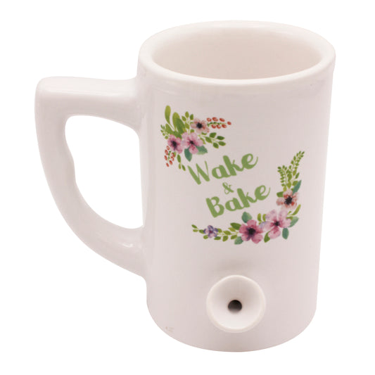 Floral Wake and Bake Mug
