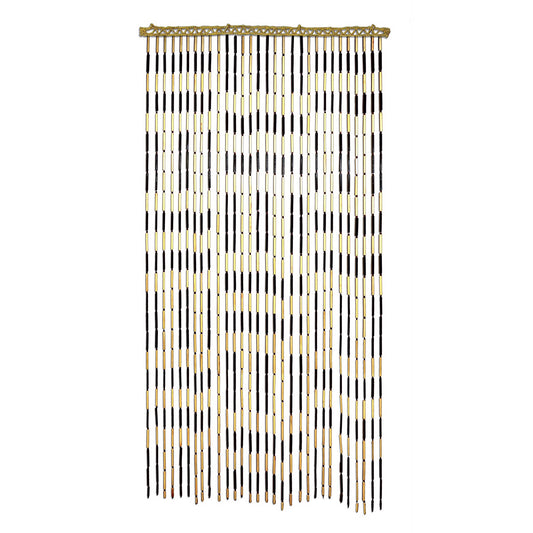 bamboo curtain - criss cross