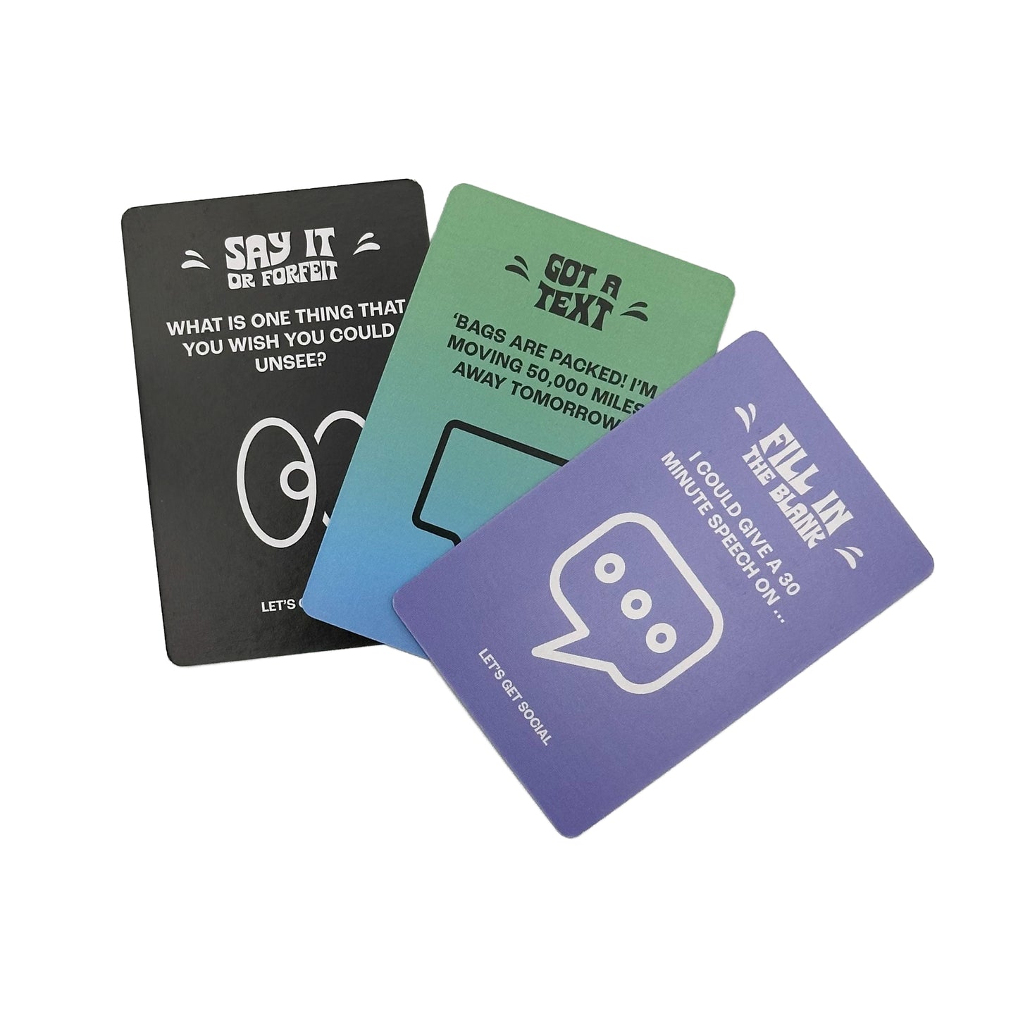 Let's Get Social - Unplugged Connections