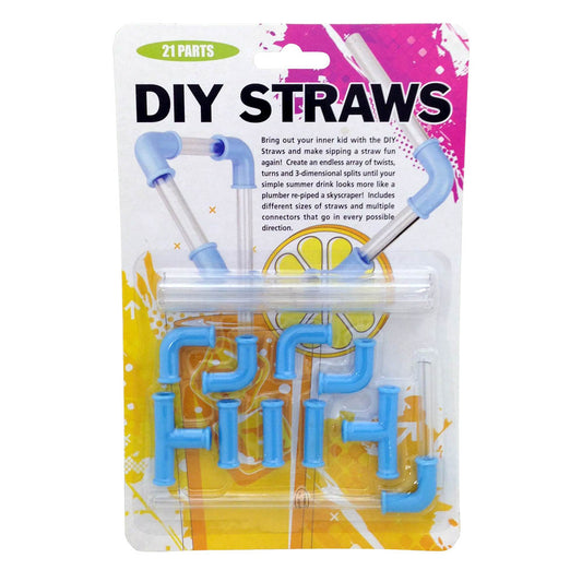 DIY Straws 21 pc