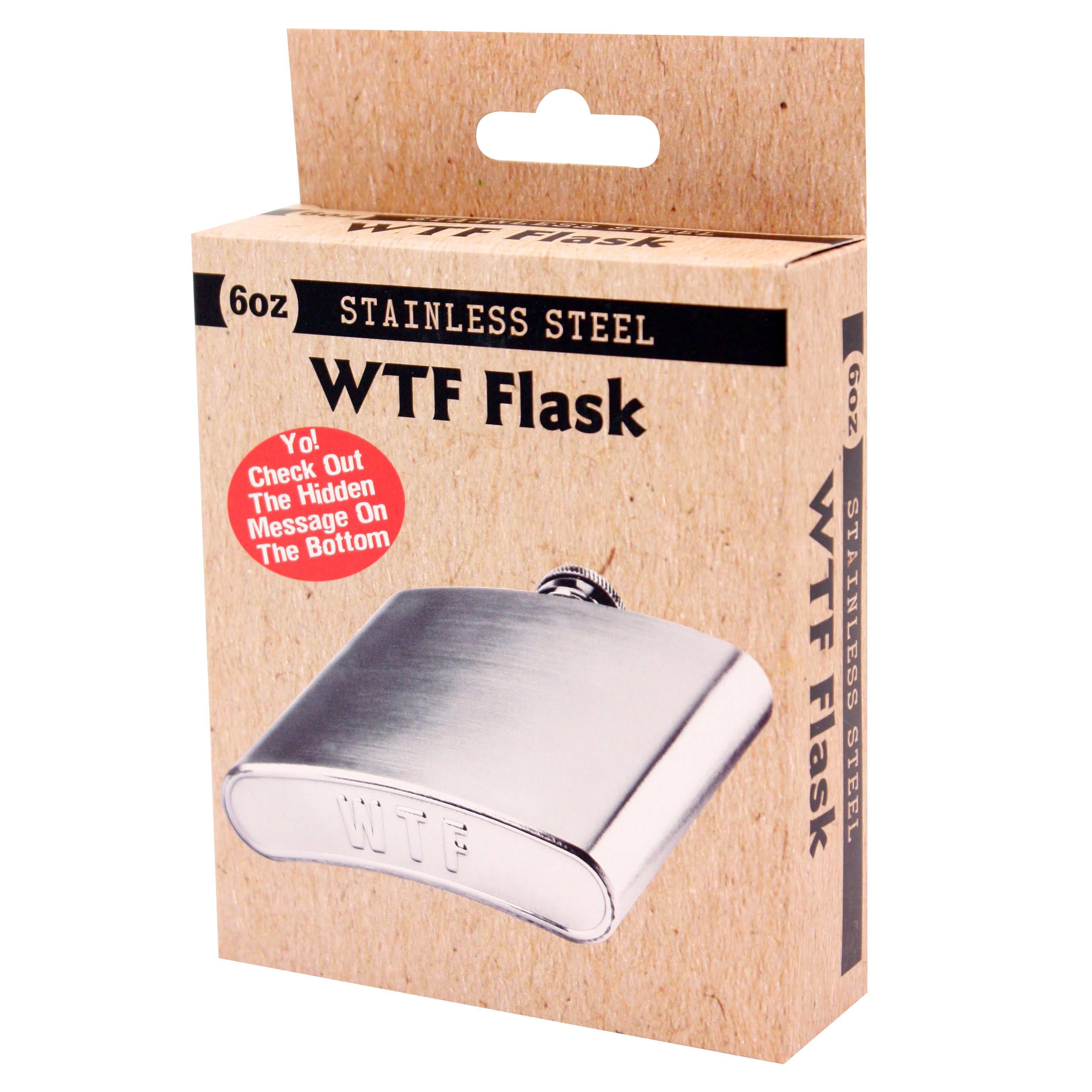 Bottoms Got Em WTF Flask – Island Dogs