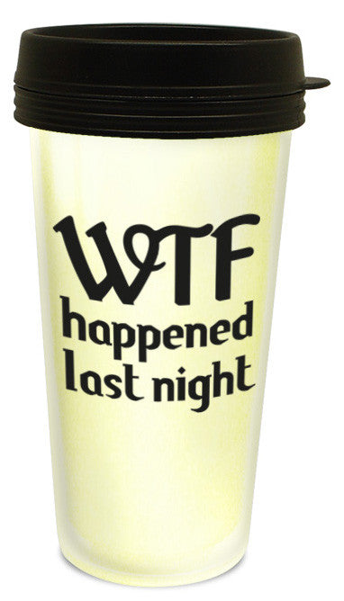 WTF Glow Travel Mug