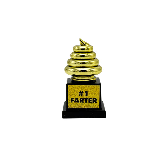 #1 Farter Trophy - Novelty Gag Award