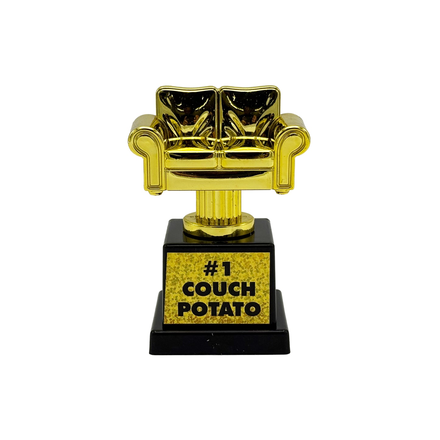 #1 Couch Potato Trophy - Novelty Gag Award