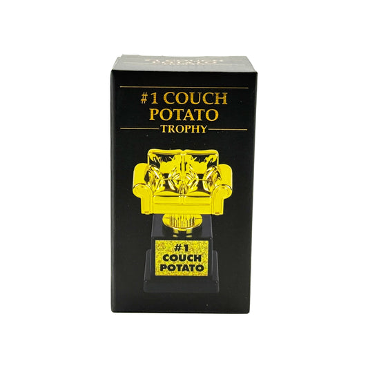 #1 Couch Potato Trophy - Novelty Gag Award