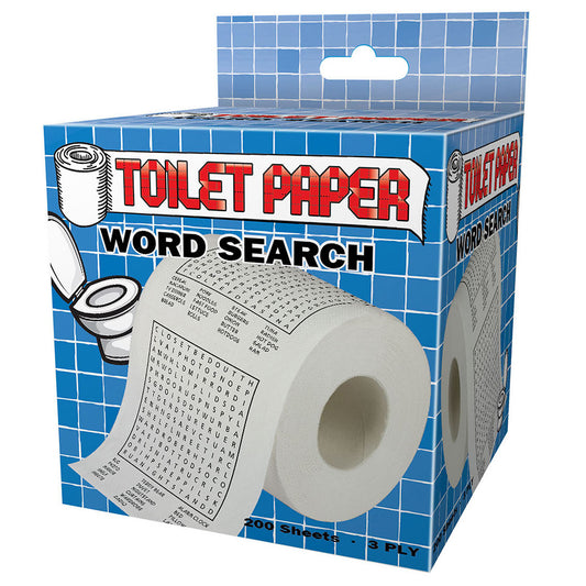Word Search Toilet Paper