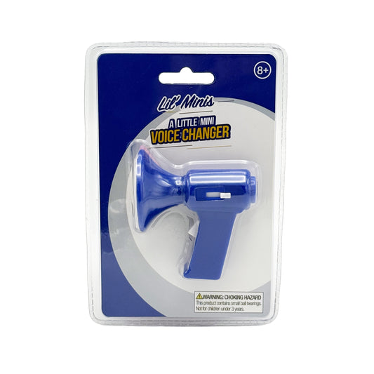 MIni Voice Changer - Battery Powered Gag Toy for Pranks and Fun