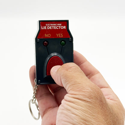Mini Lie Detector - Prank Gift Keychain for Detecting Lies