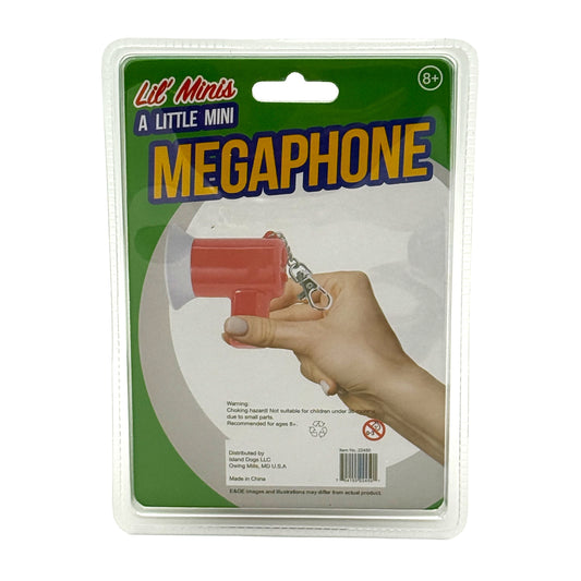 Mini Megaphone Keychain