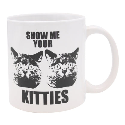 Giant Show Me Your Kitties Mug