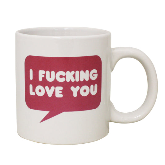 Giant 22 oz I Fucking Love You Novelty Coffee Mug