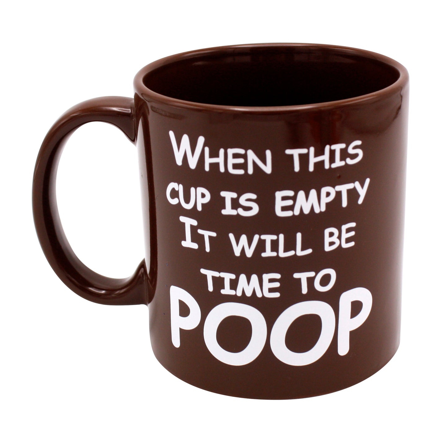 Giant Time To Poop Mug