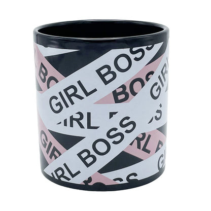 Giant 22 oz Girl Boss Novelty Coffee Mug