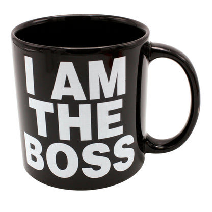 Giant I Am The Boss Mug