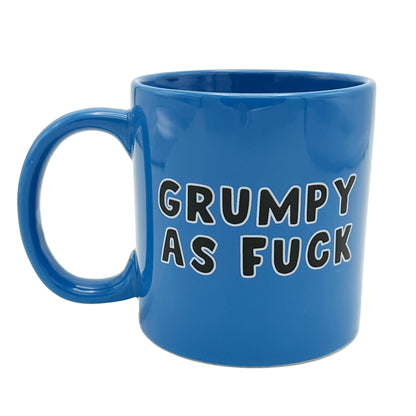 Giant 22 oz Grumpy as Fuck Novelty Coffee Mug