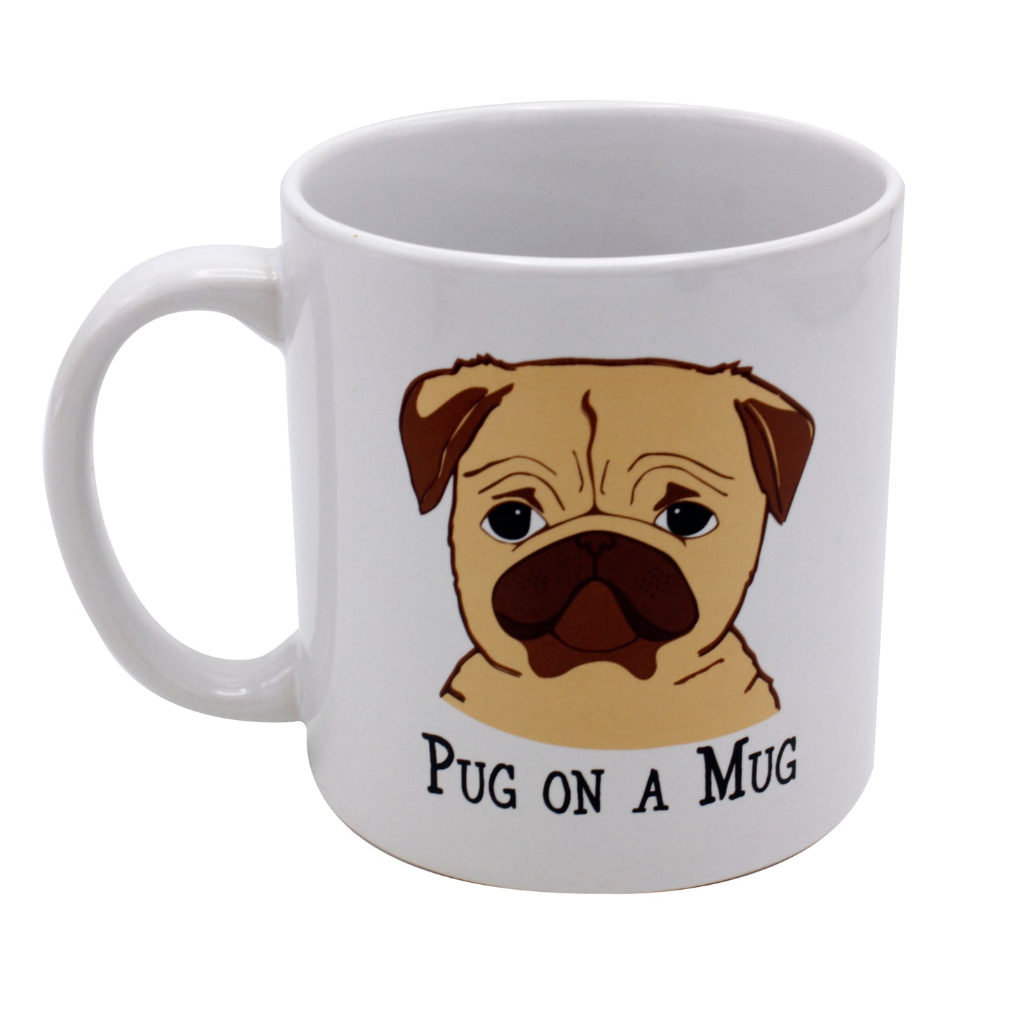 Giant Pug on a Mug