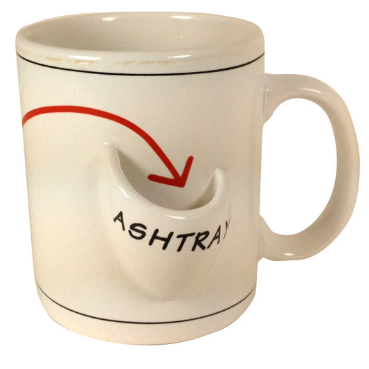 Smokers Ash Tray Mug