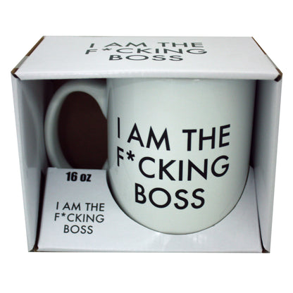 16 oz. I Am The F*cking Boss Mug