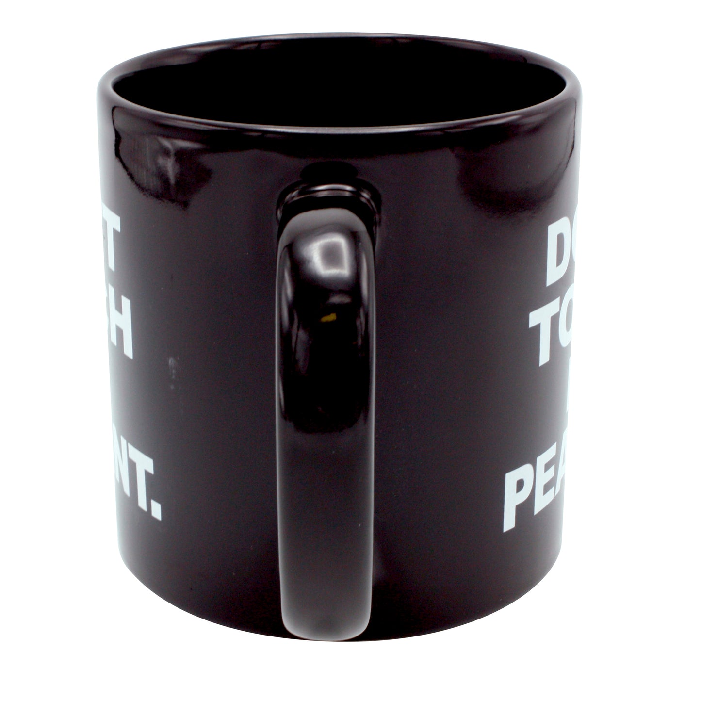 Giant Don't Touch Me Peasant Mug