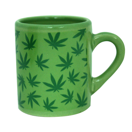 Pot Leaf Mug Shot