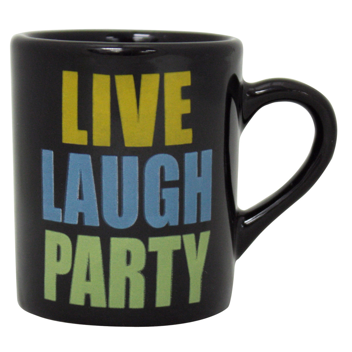 Live Laugh Party Mug Shot