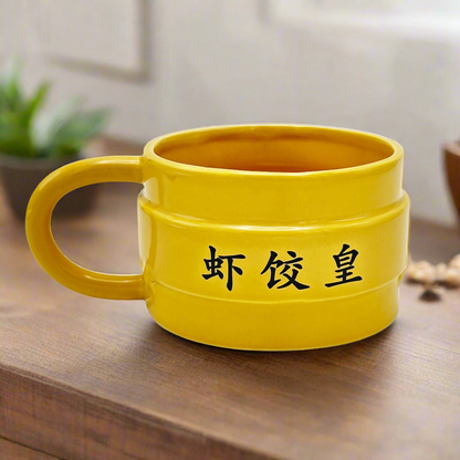 dim sum shaped novelty coffee mug