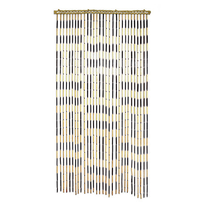 bamboo curtain - criss cross