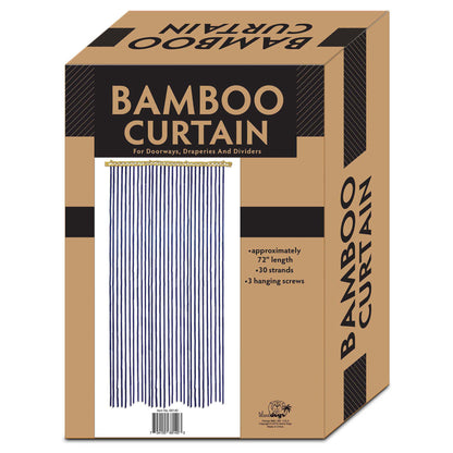 Bamboo Curtain - Blue