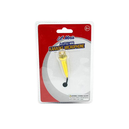 Mini Microphone - Novelty Gag Tiny Working Microphone
