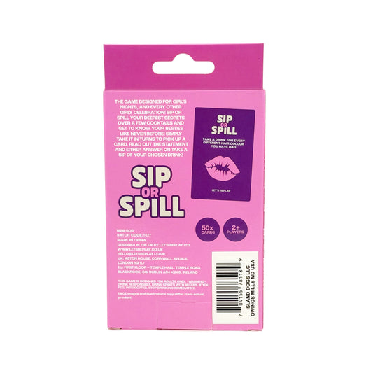 Mini Sip or Spill