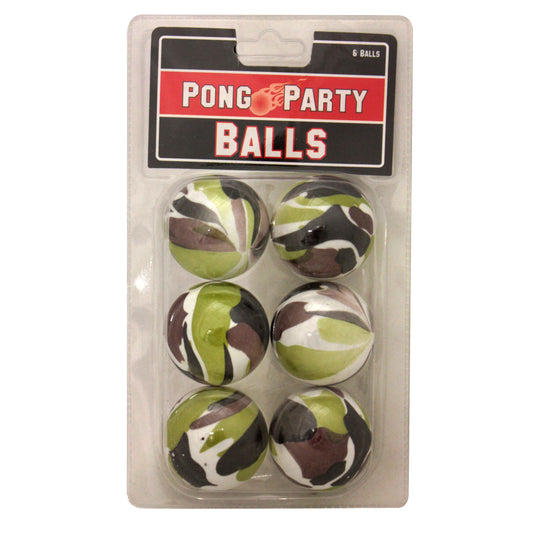 Camo Pong Balls